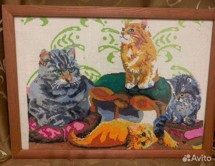 Картины вышитые крестиком