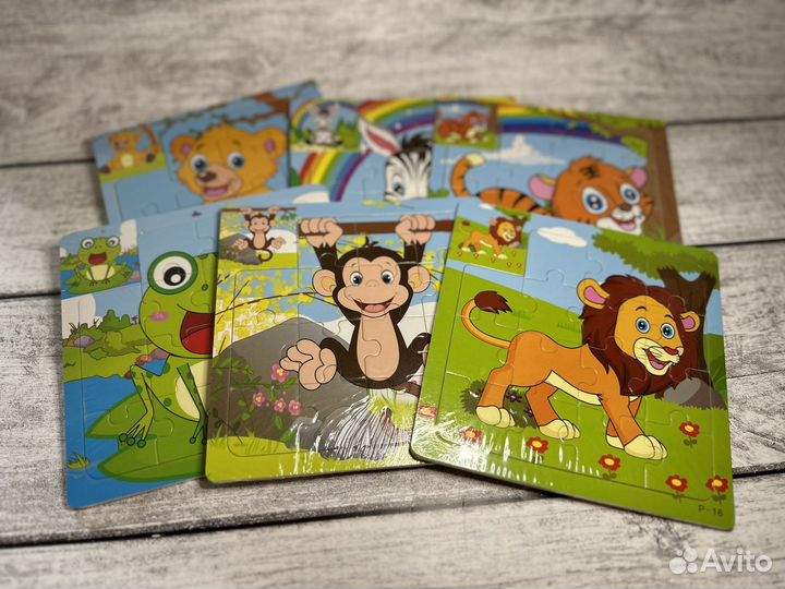 Деревянные пазлы