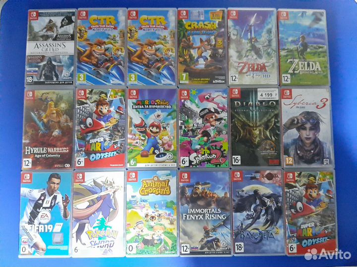 Игры Nintendo switch