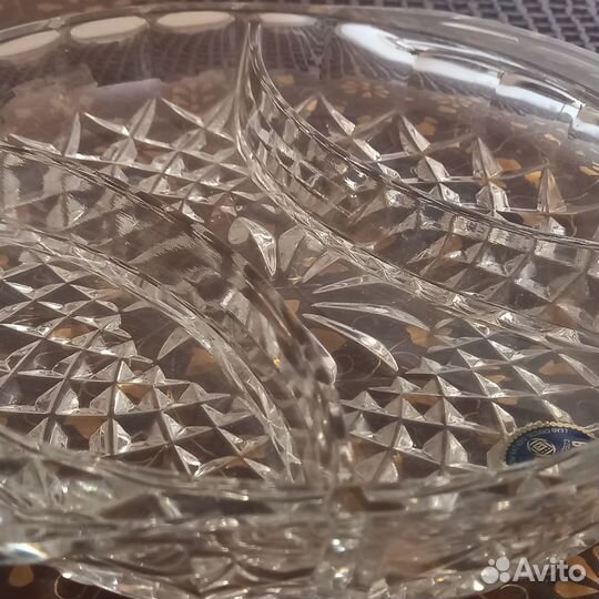 Менажница, хрусталь, Bohemia