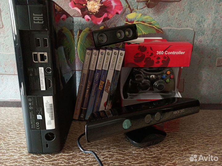 Игровая приставка xbox 360 E прошитая