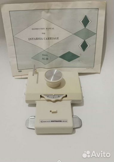 Каретка интарсии аg-20