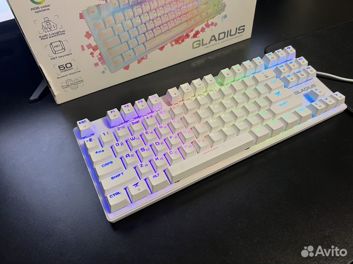 Игровая механическая клавиатура Zet Gaming Gladius