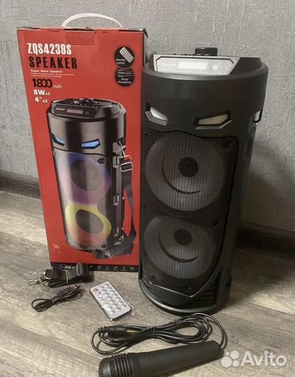 Новая Bluetooth колонка с микрофоном