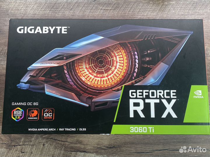 Видеокарта rtx 3060 ti