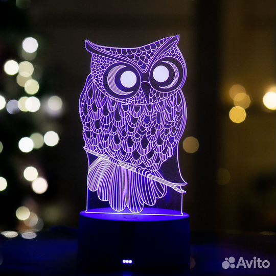 Ночник любая гравировка