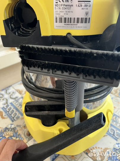 Пылесос Karcher WD 3 P Premium