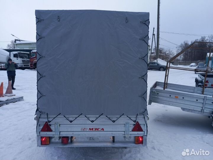 Прицеп 14.022 с тентом аэро 150 см. Для цветов