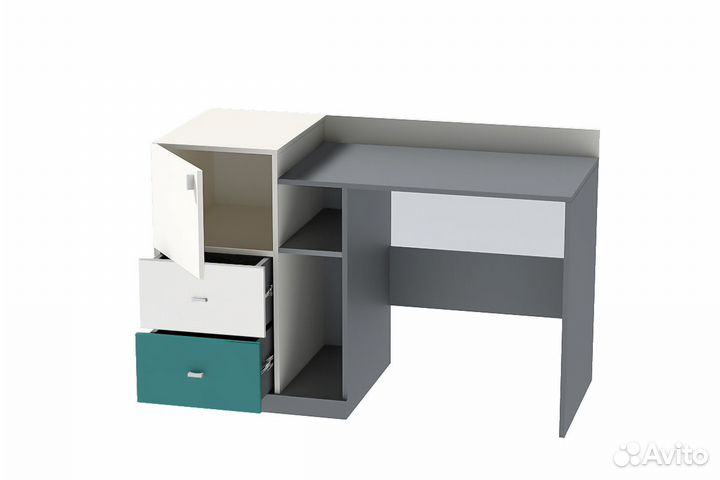 Стол с полкой, стол с ящиками, стол компьютерный