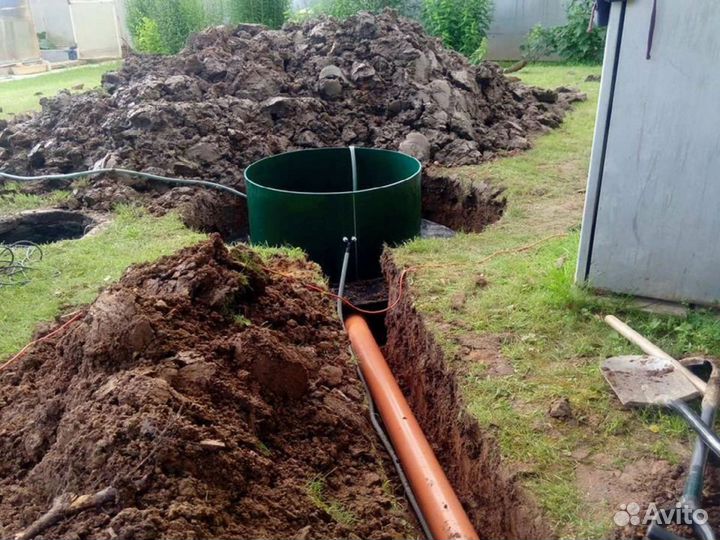 Септик эко Интал 3 переливной