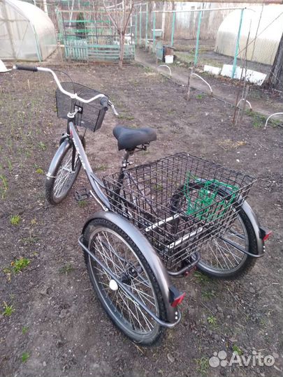 Трехколесный велосипед для взрослых