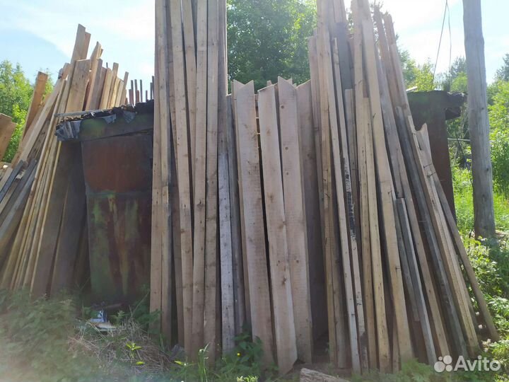 Доска, лаги б/у