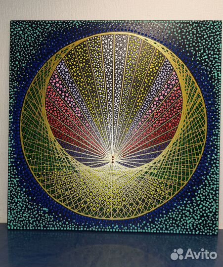 Картина акрилом на холсте 