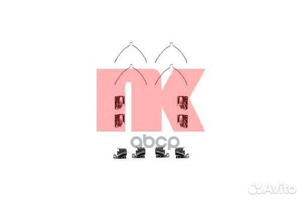 Пружины прижимные дисковых колодок к-т.toyota C