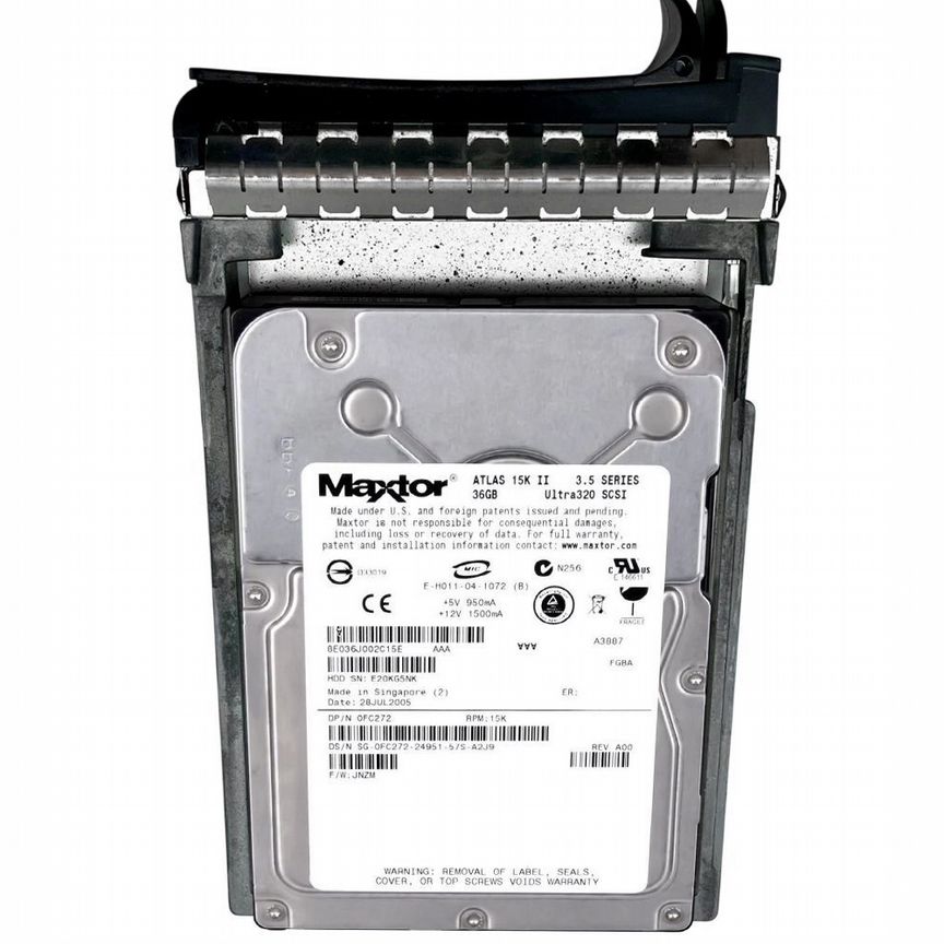 [FC272] Жесткий Диск Dell 36gb U320scsi 3.5" Hdd Fc272