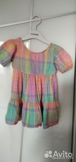 Детское платье из муслина