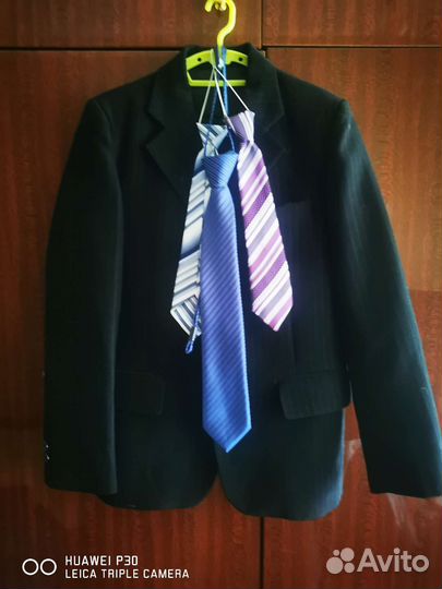 Пиджак и брюки на рост 116-128