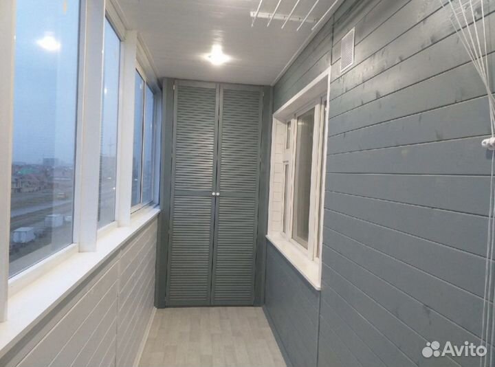 Отделка лоджии