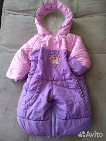 Зимний комбинезон-трансформер