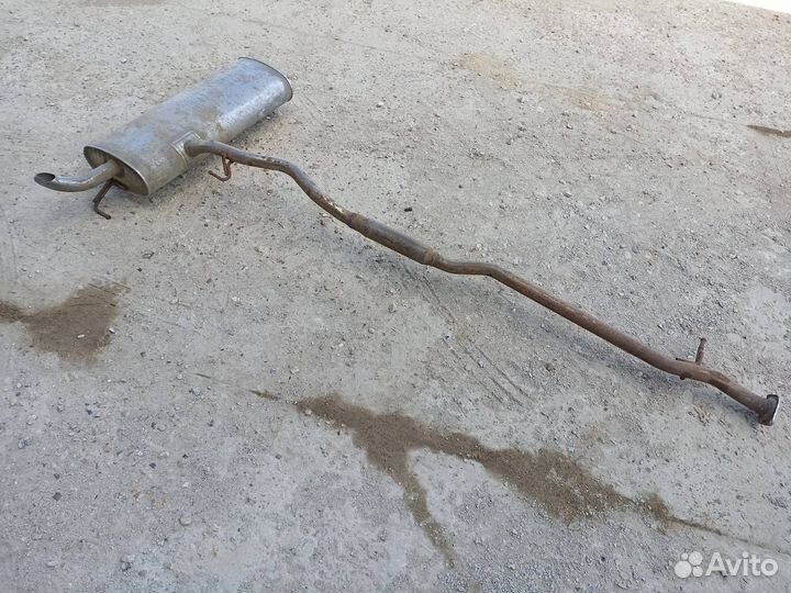 Глушитель Nissan Qashqai J10