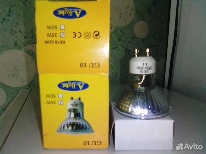 Лампа галогенная GU 10 35 W 220 V A-Light