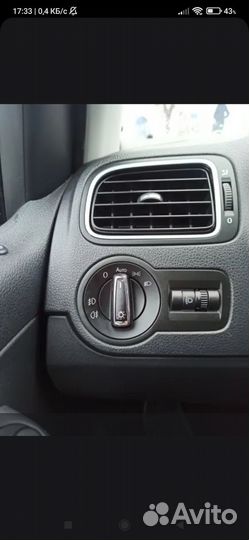Переключатель света фар Volkswagen polo