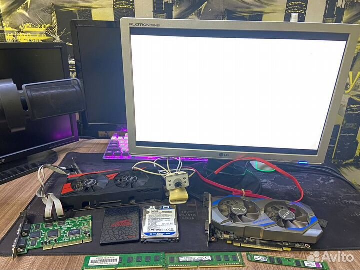 Видеокарта,монитор,ноутбук