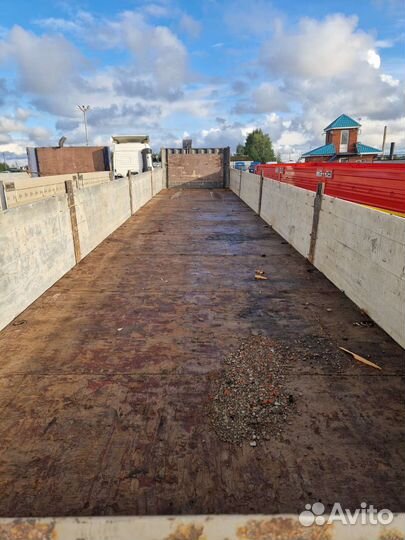 Полуприцеп бортовой Krone SDP27, 2002