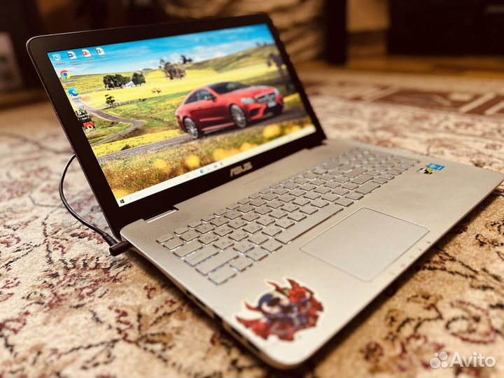 Игровой Ноутбук Asus i7-4710HQ/8гб/GTX860m