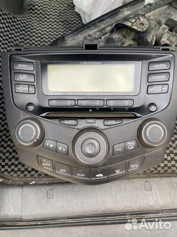 Honda accord 7 магнитола рестайлинг