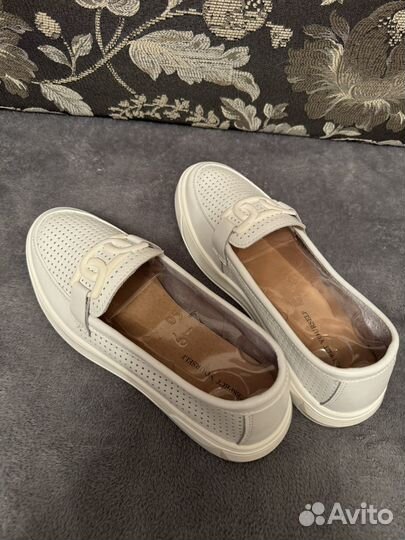 Макасины женские 37р натуральная кожа