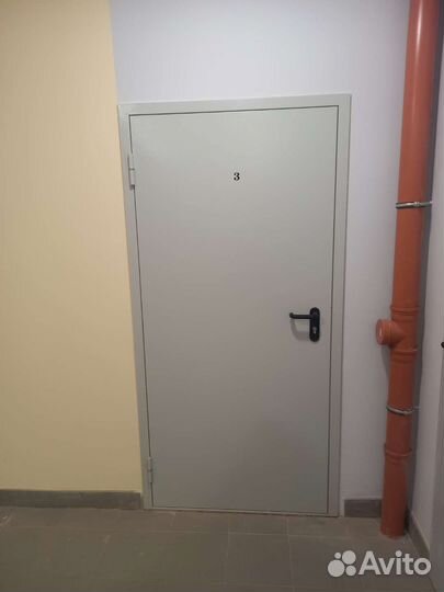 Дверь входная металлическаяпротивопожарная