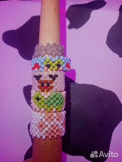 Кольца из бисера