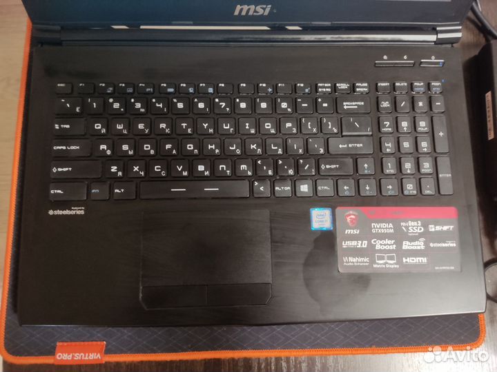 Игровой ноутбук MSI GL62 6QD