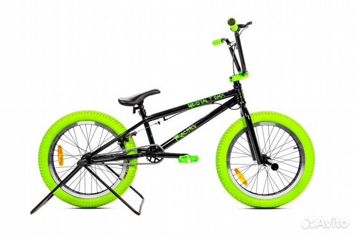 Трюковый велосипед gestalt BMX Racing green