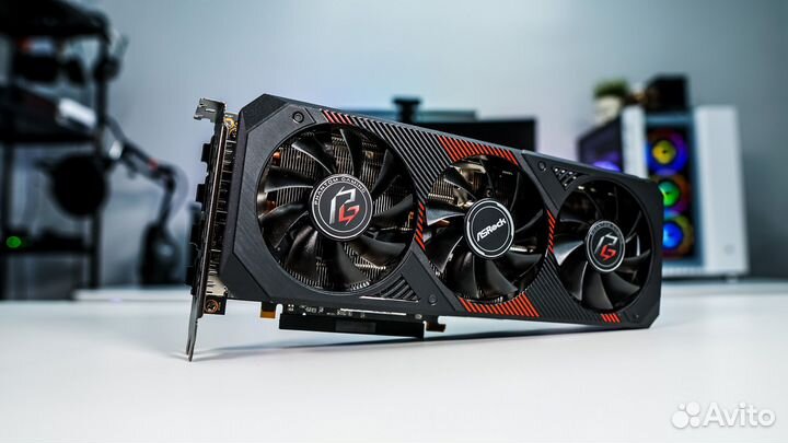 Игровая видеокарта ASRock RX 5700XT PG 8GB