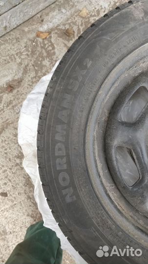 R14 Nokian Tyres Nordman SX2 185/60, PCD 4x98 DIA 57.1