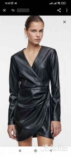 Платье кожаное befree