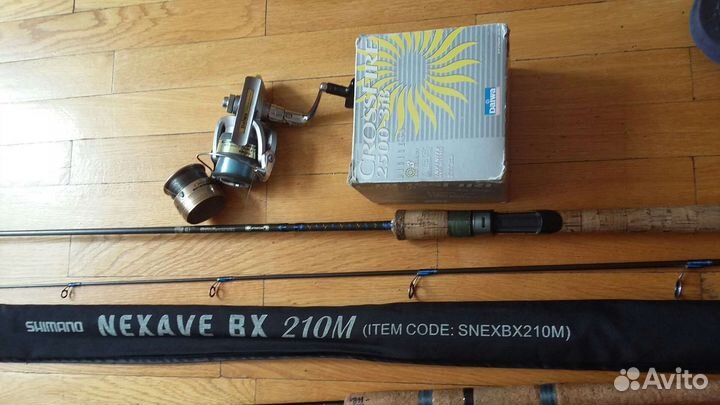 Спиннинг с катушкой