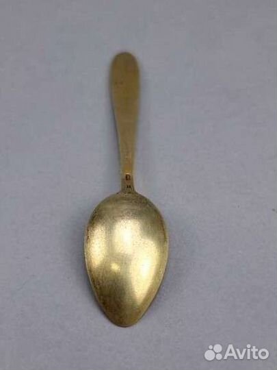 Серебряная чайная ложка СССР