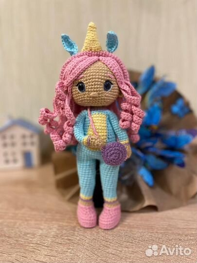 Вязаные игрушки ручной работы