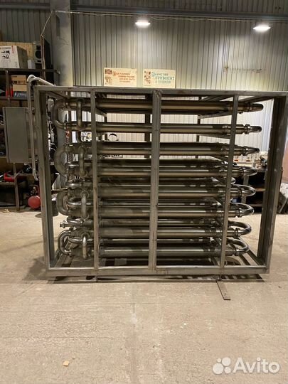 Установка для охлаждения творожного сгустка