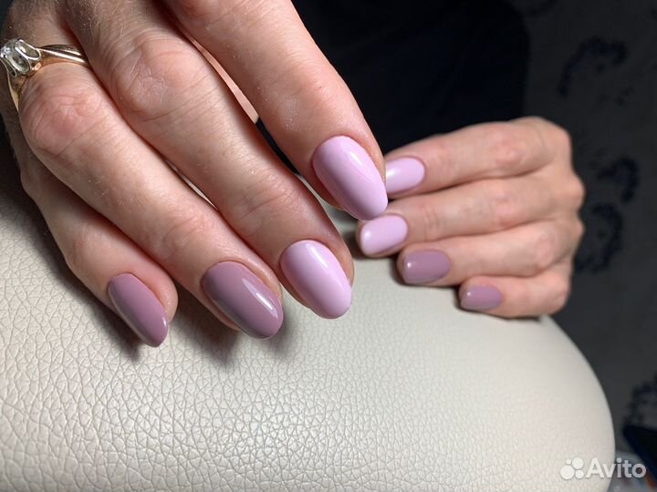 Маникюр с покрытием