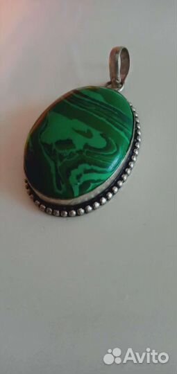 Кулон Малахит