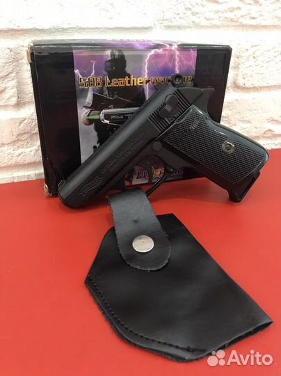 Пистолет зажигалка Walther 1в1 металлический