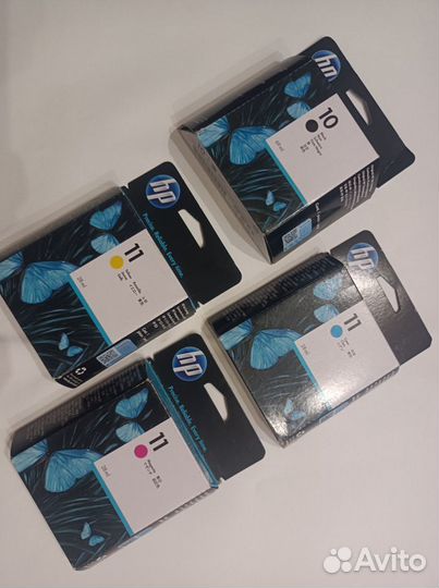 Комплект ориг.картриджей HP №11