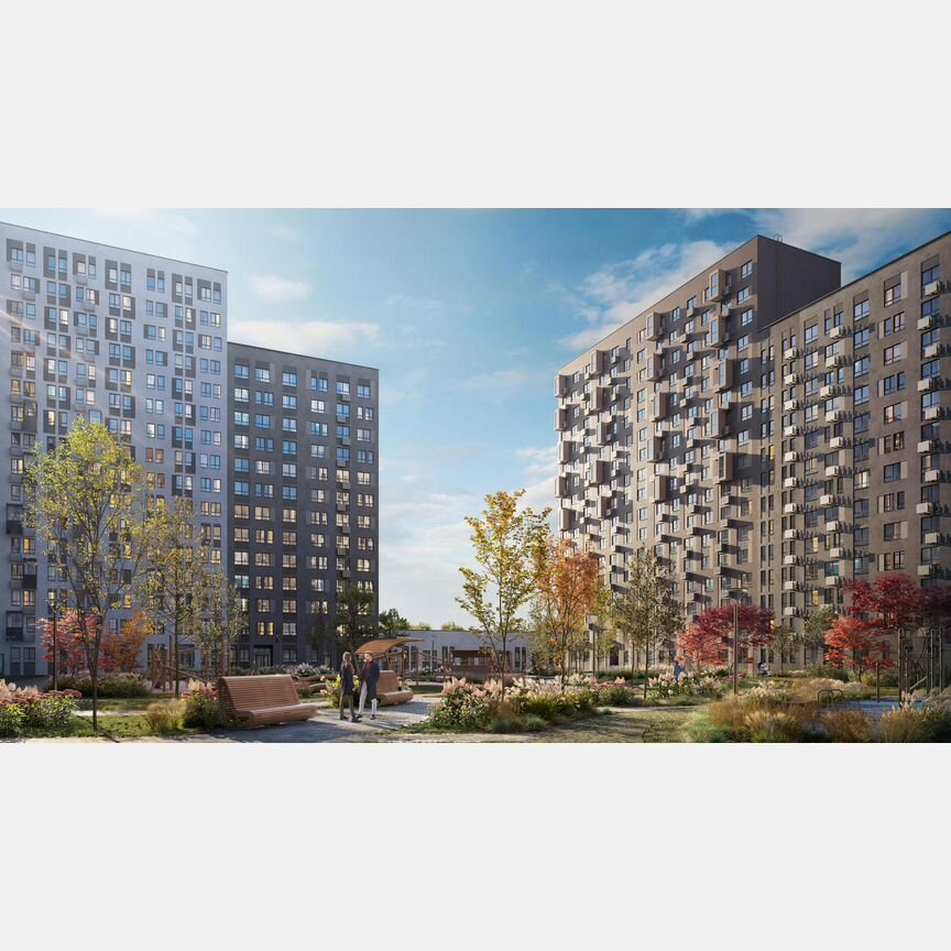 2-к. квартира, 53,1 м², 14/15 эт.