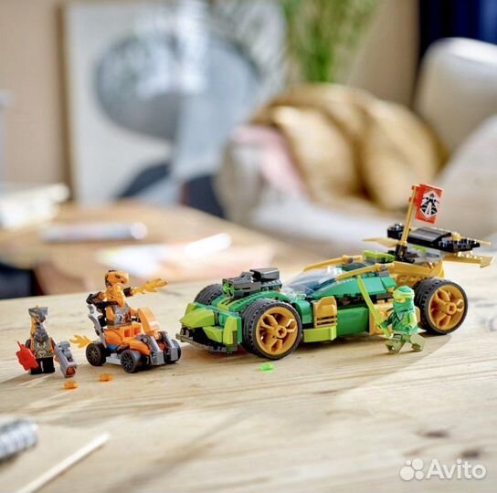 Новый Lego Ninjago 71763 Гоночный автомобиль
