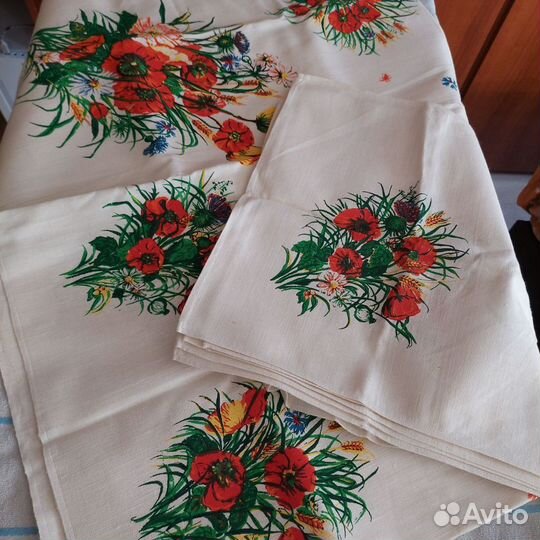 Скатерть и Кухонные полотенца СССР