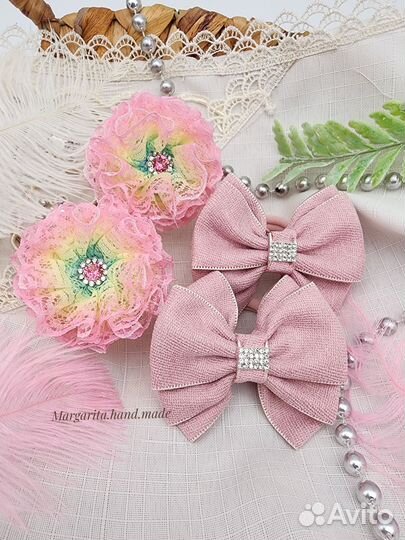 Детские украшения (повязки,резинки,школьные банты)